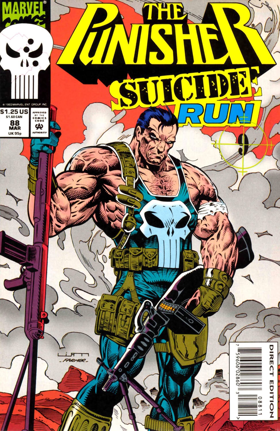 Marvel COMIC BOOK The Punisher #88 - CVR A (VF)