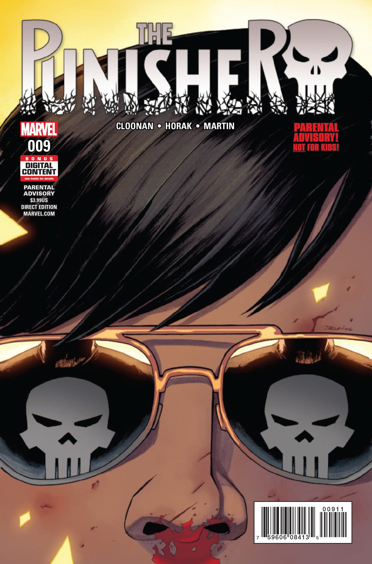 Marvel COMIC BOOK The Punisher #9 CVR A Marvel 2017 FN