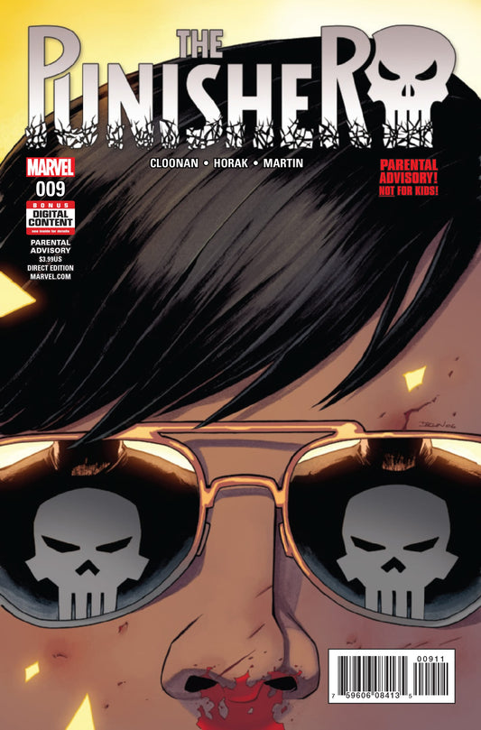 Marvel COMIC BOOK The Punisher #9 CVR A Marvel 2017 FN