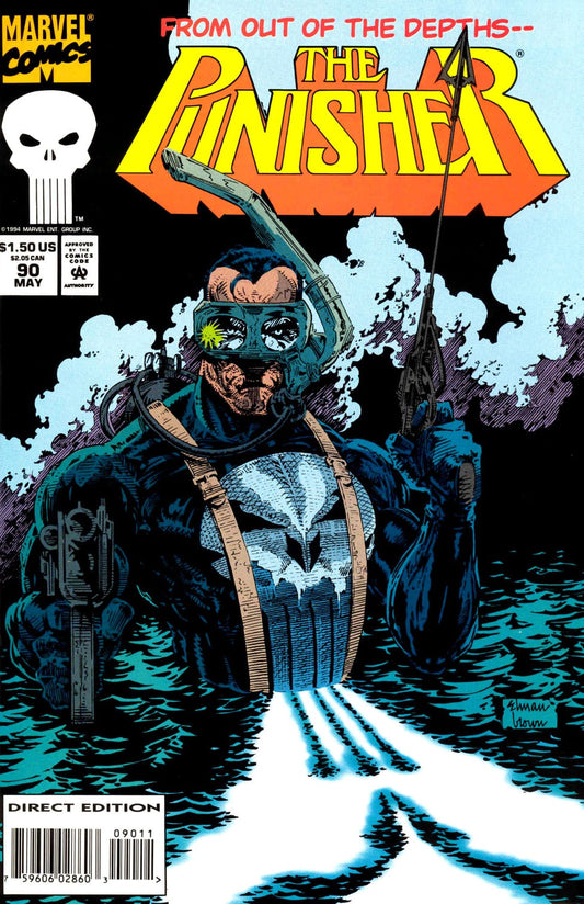 Marvel COMIC BOOK The Punisher #90 (VF)