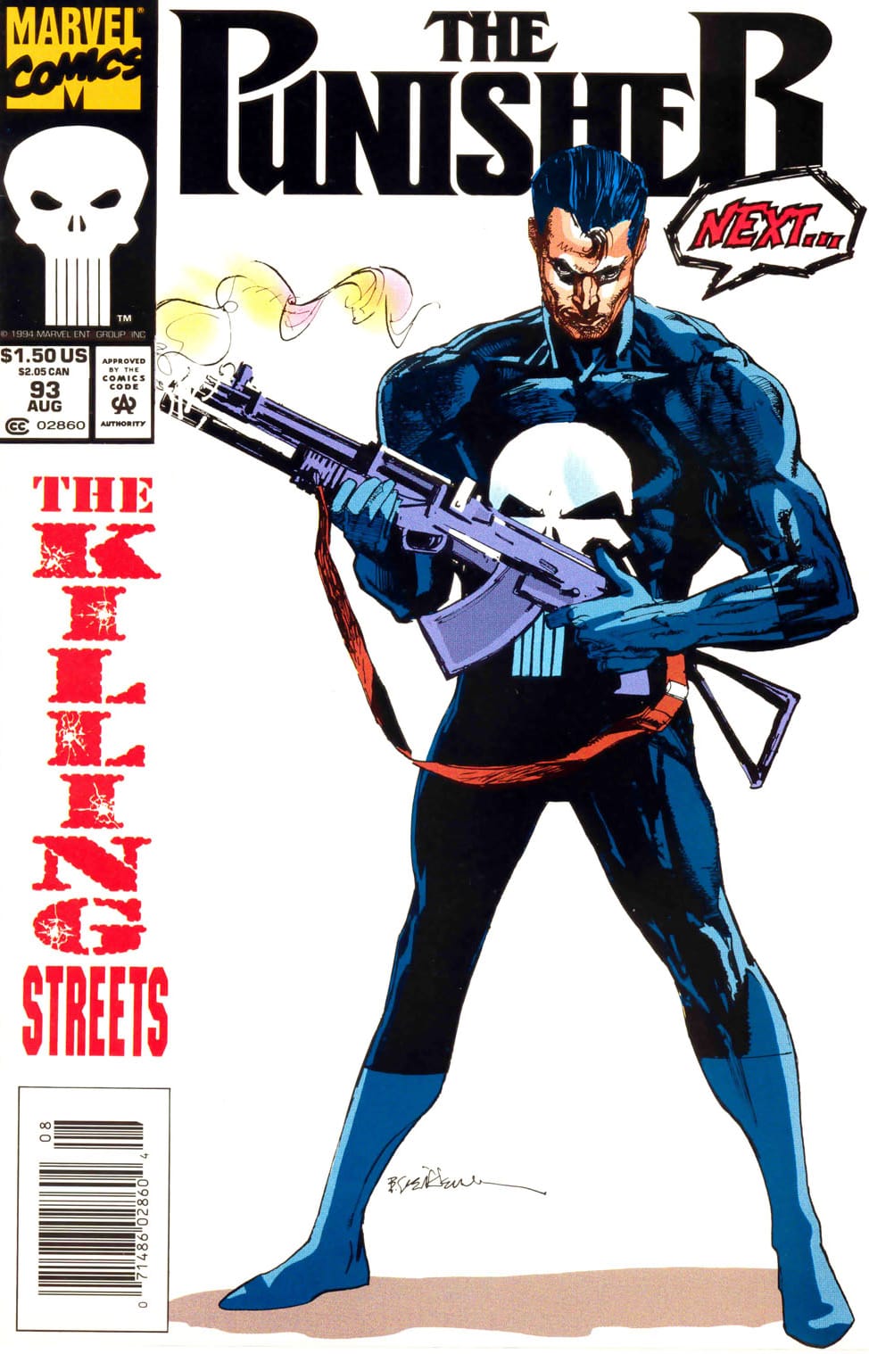 Marvel COMIC BOOK The Punisher #93 (VF)