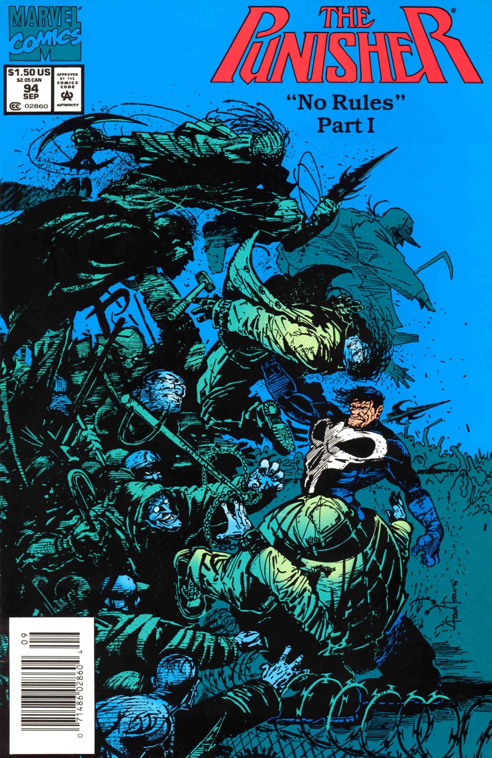 Marvel COMIC BOOK The Punisher #94 (VF)