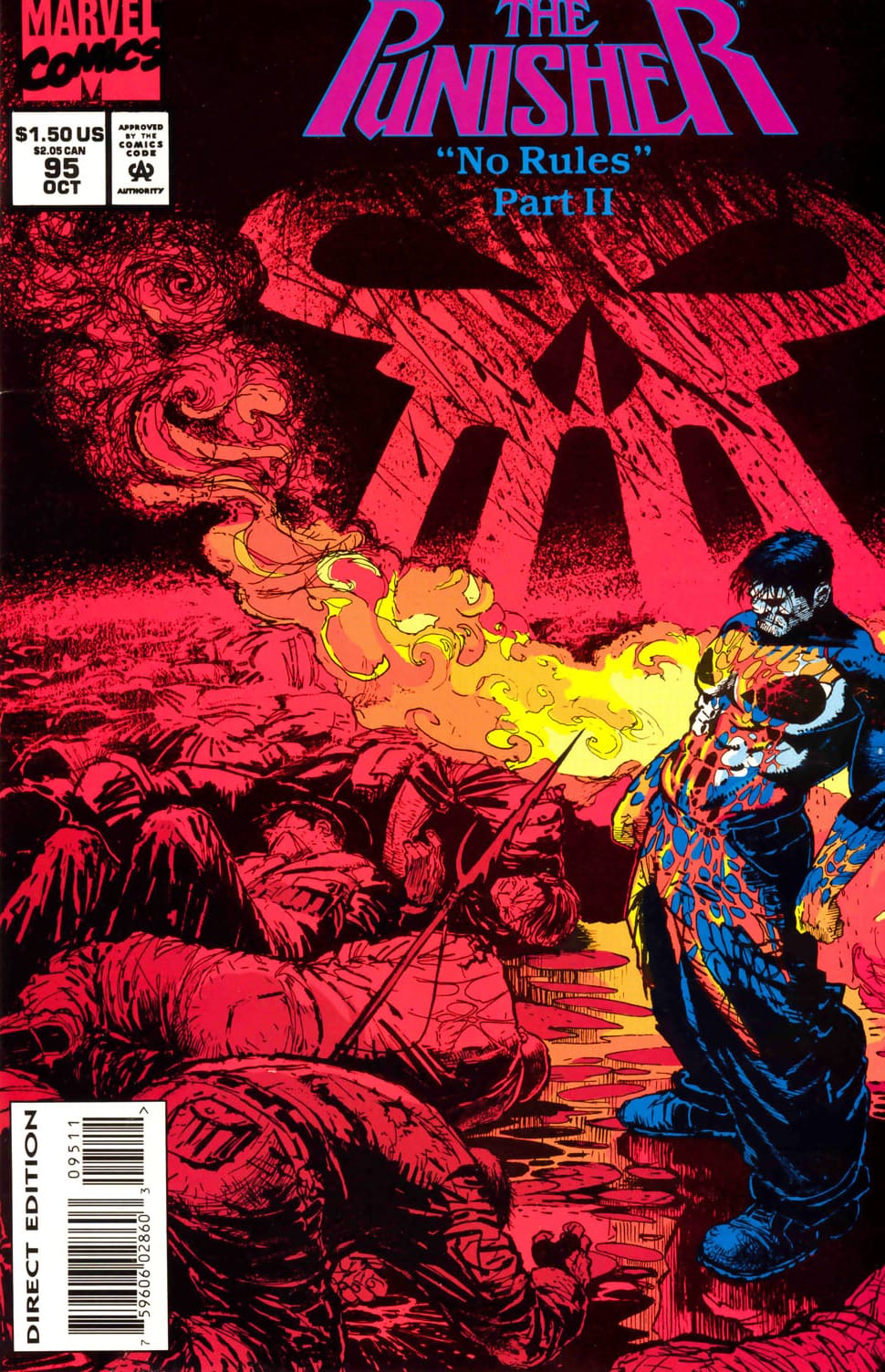 Marvel COMIC BOOK The Punisher #95 (VF)