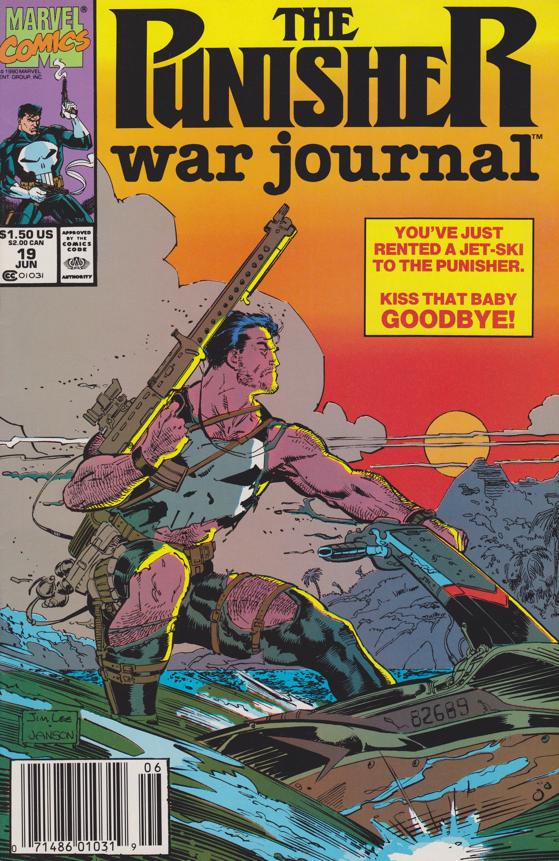 Marvel COMIC BOOK The Punisher War Journal #19 (VF)