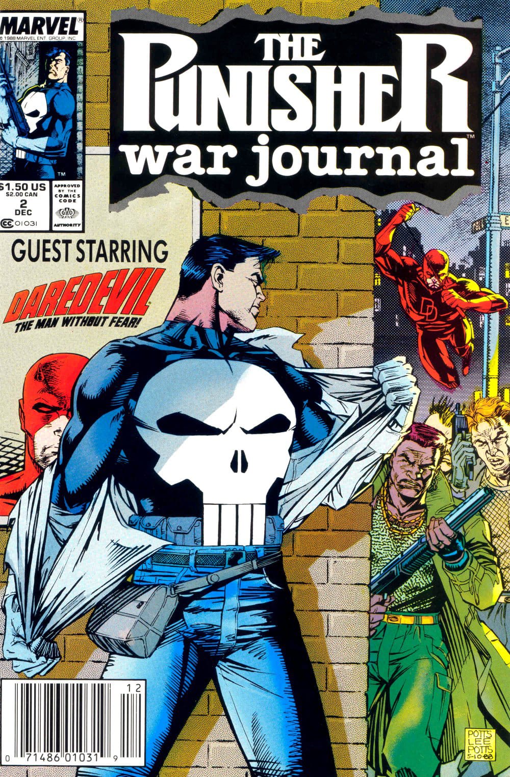 Marvel COMIC BOOK The Punisher War Journal #2 (VF)