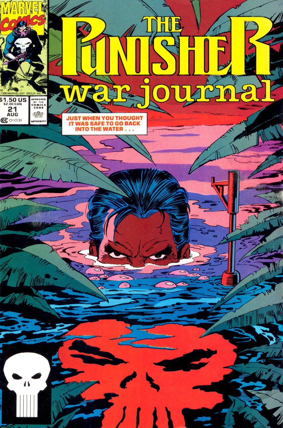 Marvel COMIC BOOK The Punisher War Journal #21 (VG)