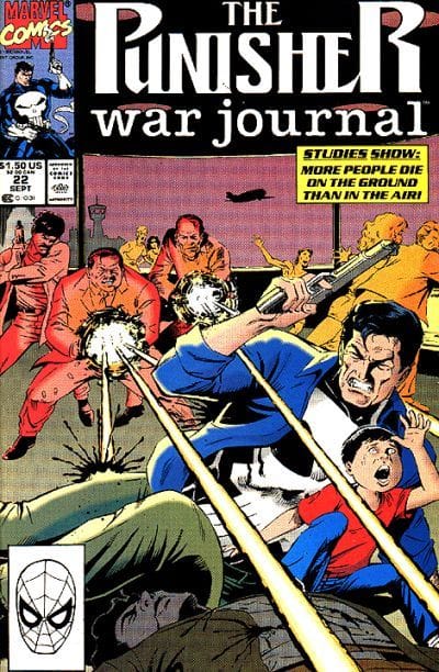 Marvel COMIC BOOK The Punisher War Journal #22 (VF)