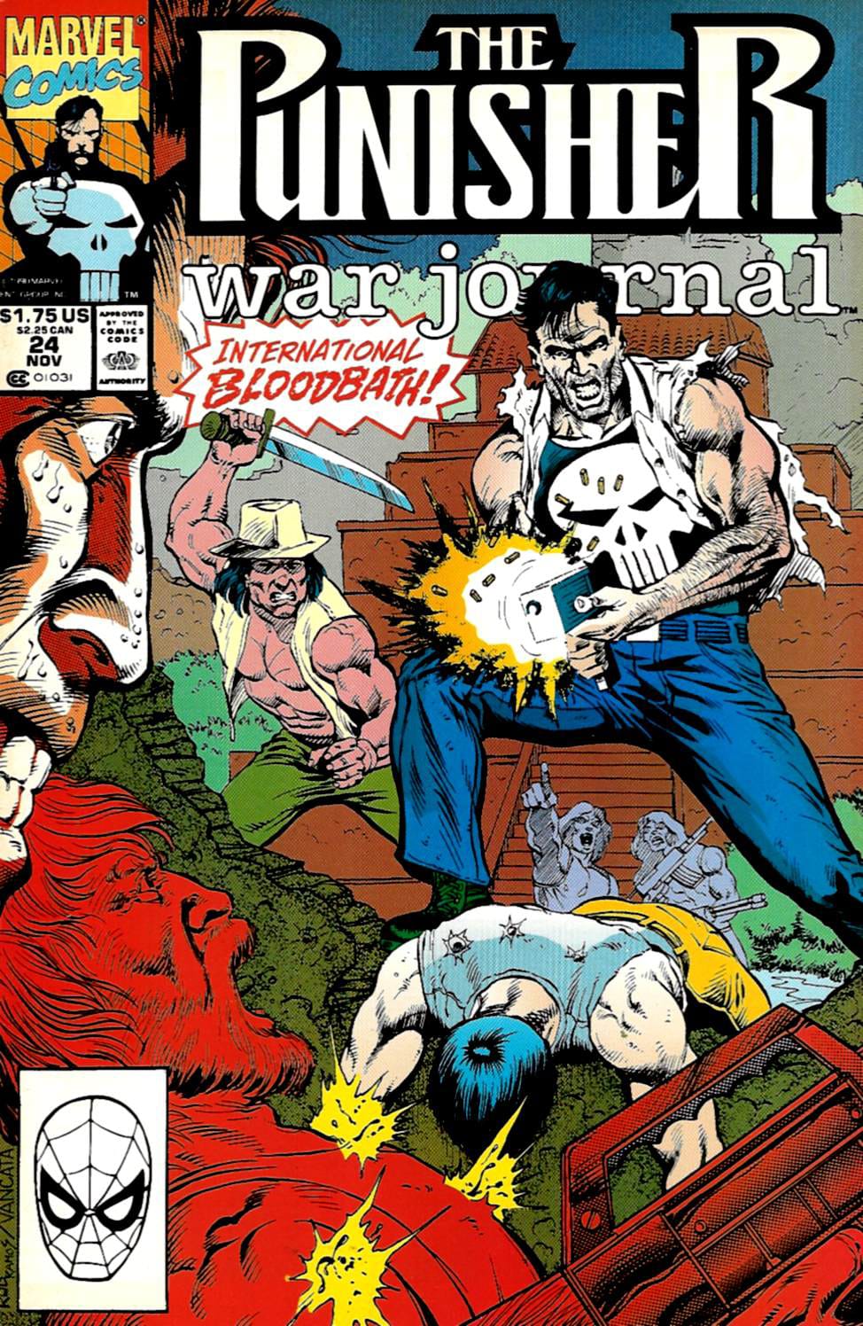 Marvel COMIC BOOK The Punisher War Journal #24 (VF)
