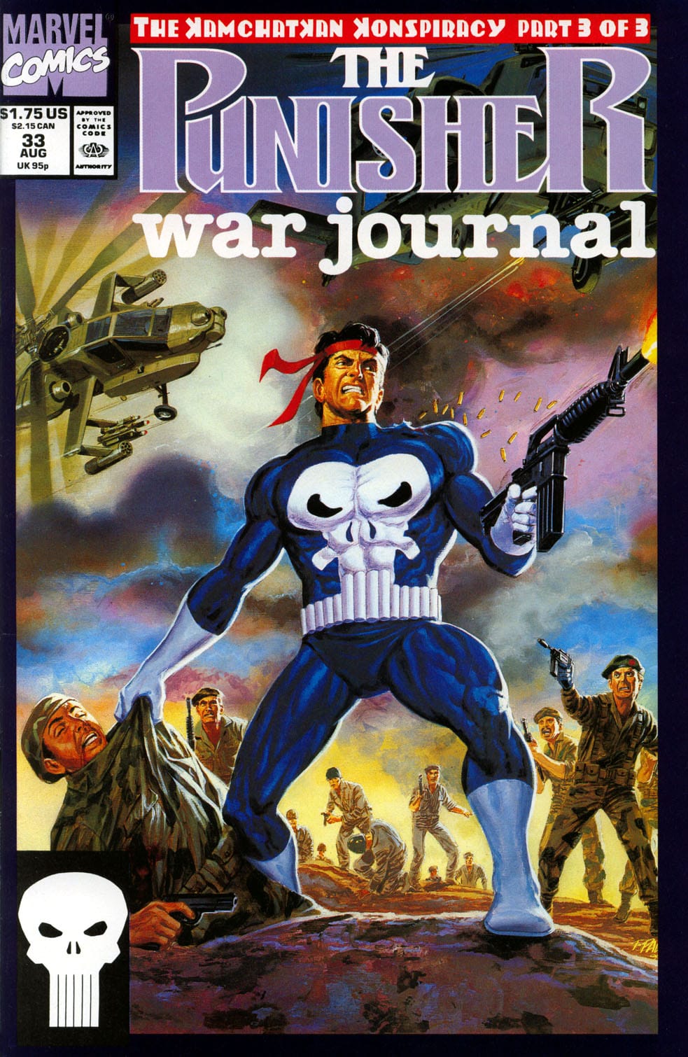 Marvel COMIC BOOK The Punisher War Journal #33 (FN)