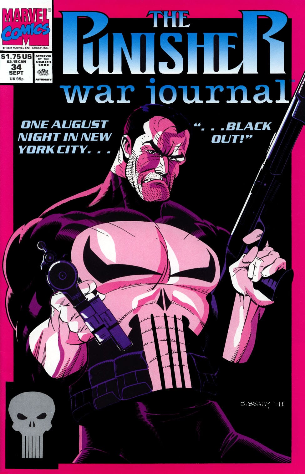 Marvel COMIC BOOK The Punisher War Journal #34 (FN)