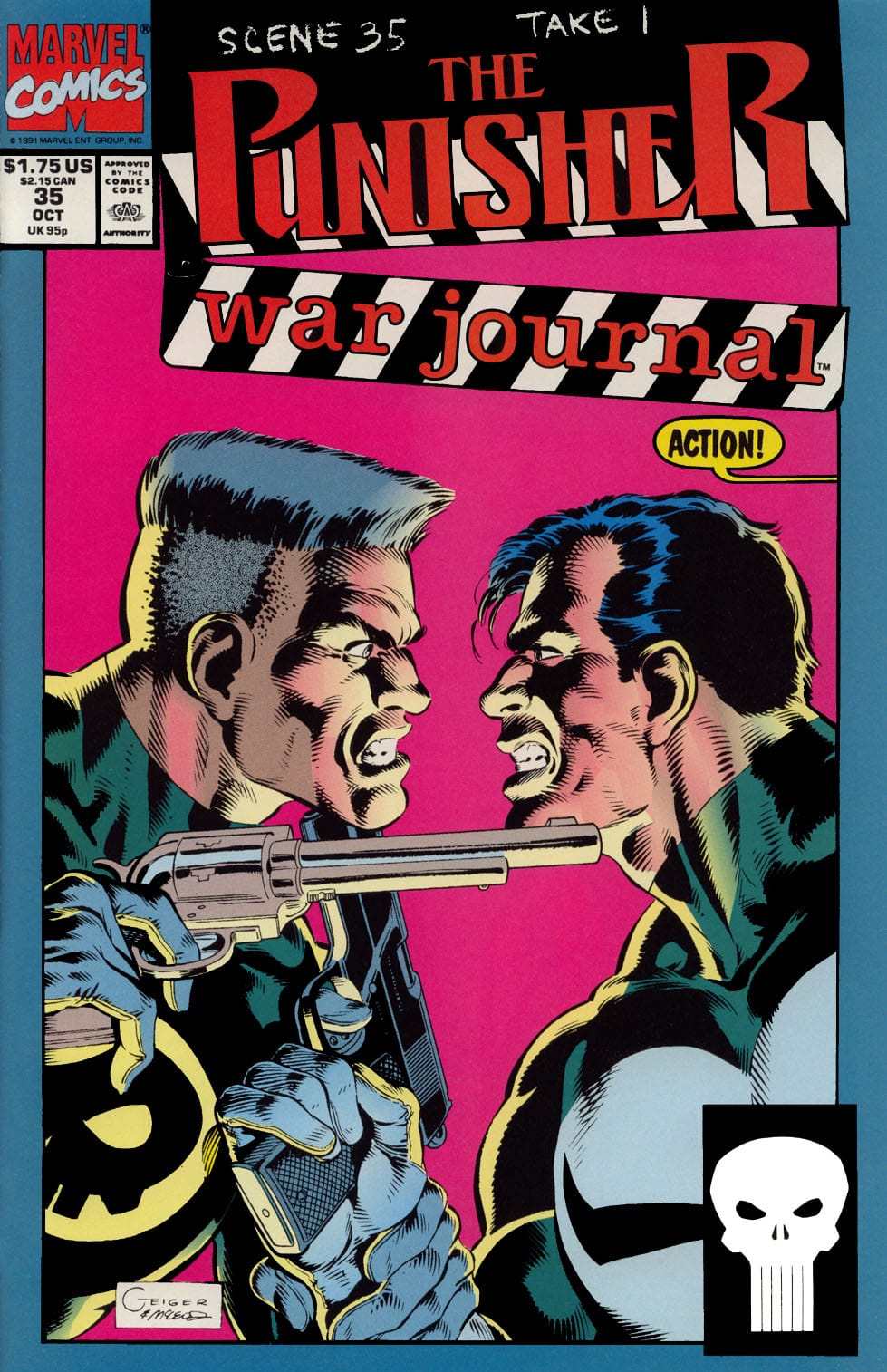 Marvel COMIC BOOK The Punisher War Journal #35 (FN)