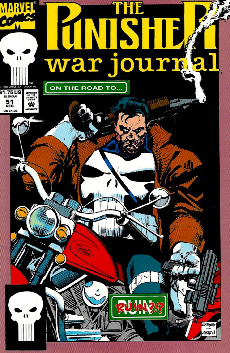 Marvel COMIC BOOK The Punisher War Journal #51 (VF)