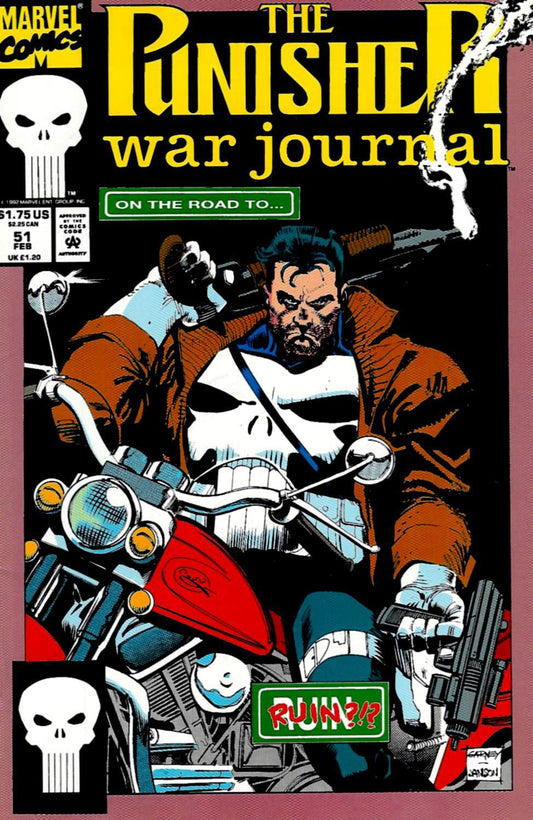 Marvel COMIC BOOK The Punisher War Journal #51 (VF)