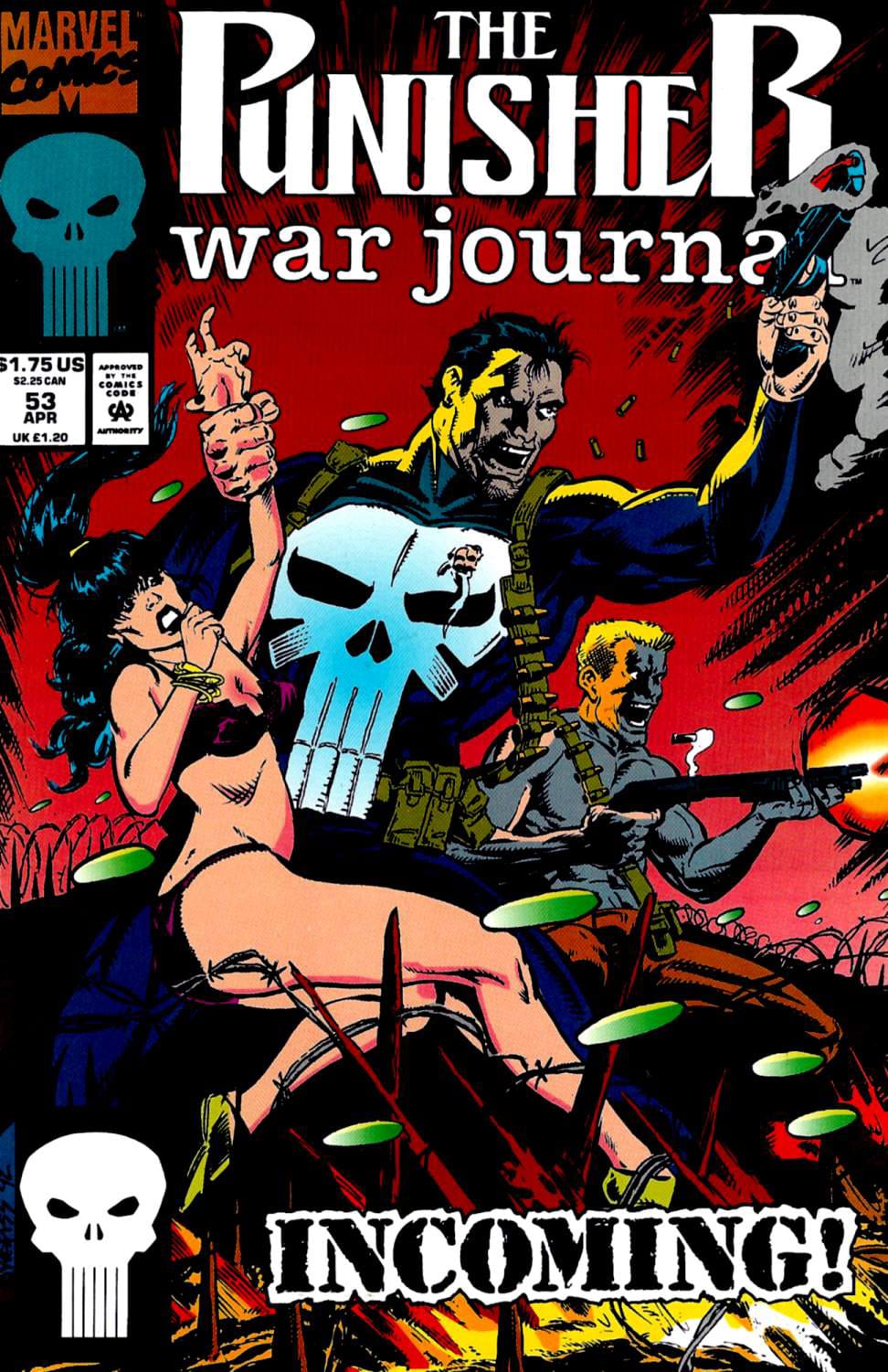 Marvel COMIC BOOK The Punisher War Journal #53 (VF)