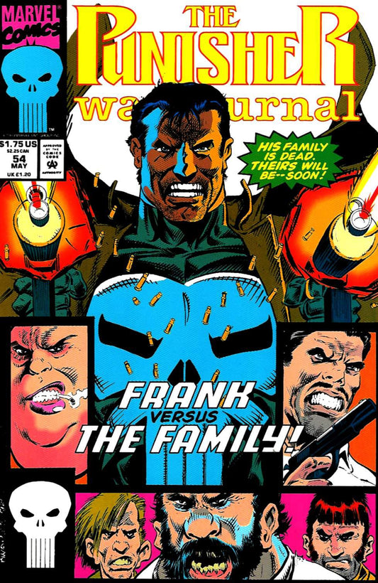 Marvel COMIC BOOK The Punisher War Journal #54 (VF)
