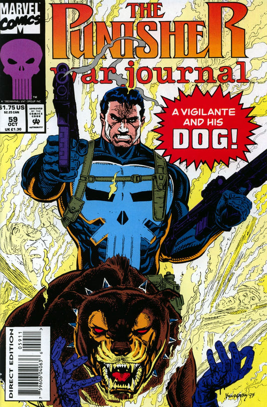 Marvel COMIC BOOK The Punisher War Journal #59 (VF)