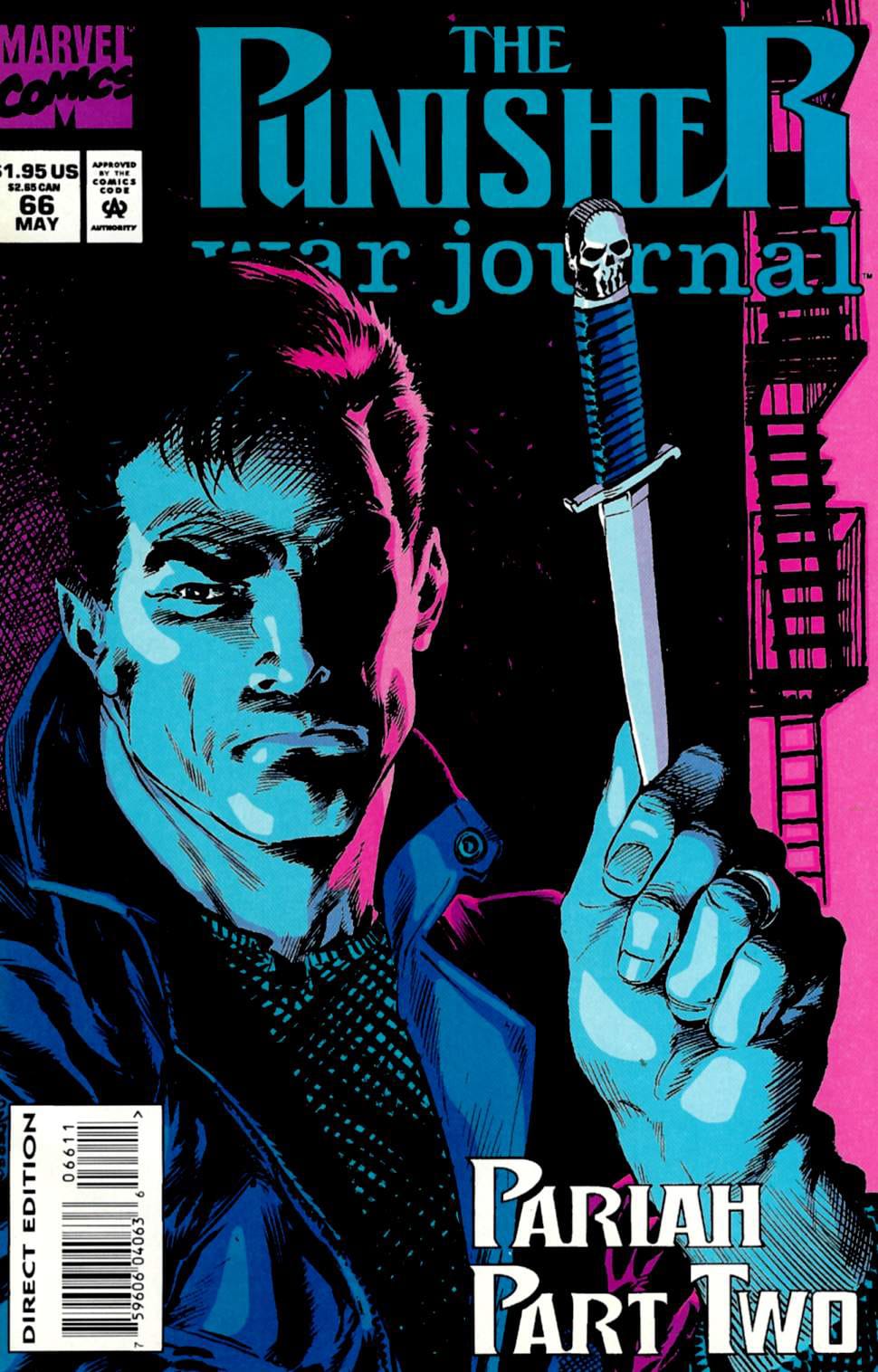 Marvel COMIC BOOK The Punisher War Journal #66 (VF)