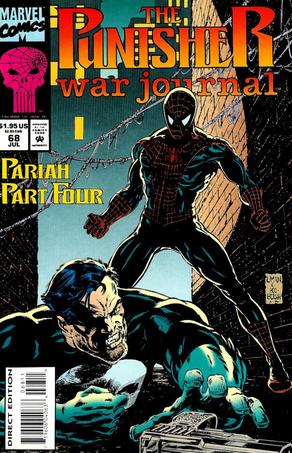 Marvel COMIC BOOK The Punisher War Journal #68 (VF)