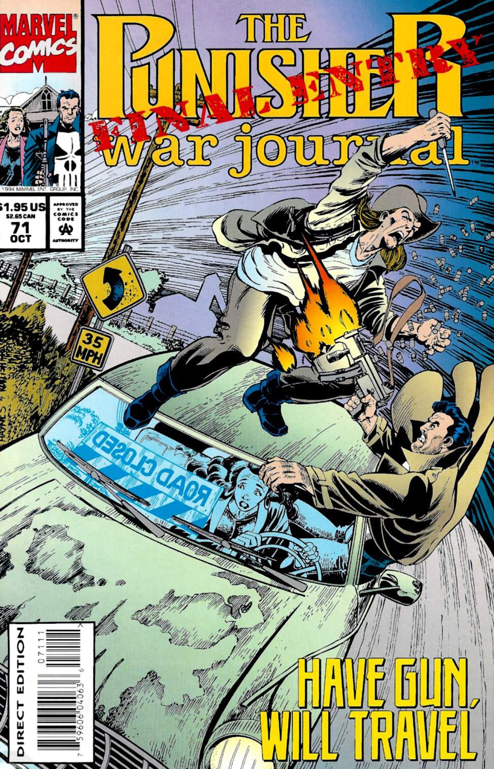 Marvel COMIC BOOK The Punisher War Journal #71 (VF)