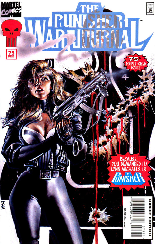 Marvel COMIC BOOK The Punisher War Journal #75 (VF)