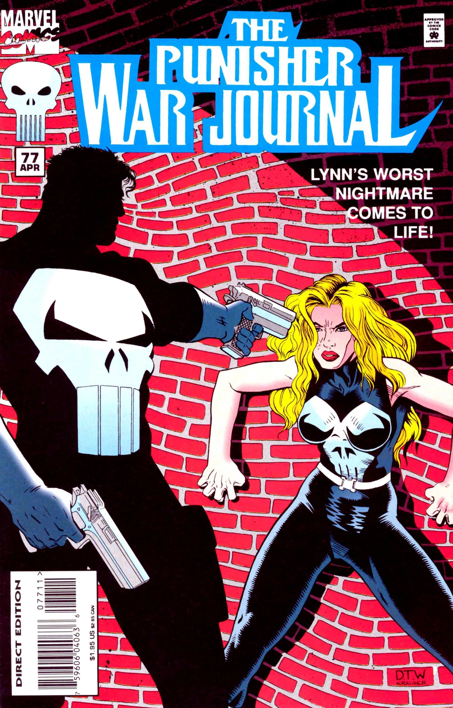 Marvel COMIC BOOK The Punisher War Journal #77 (VF)