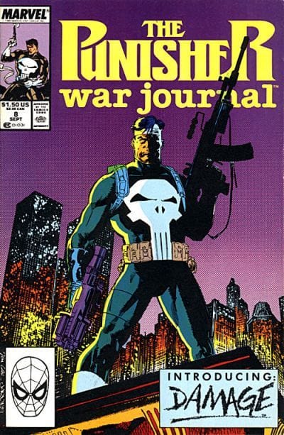 Marvel COMIC BOOK The Punisher War Journal #8 (VF)