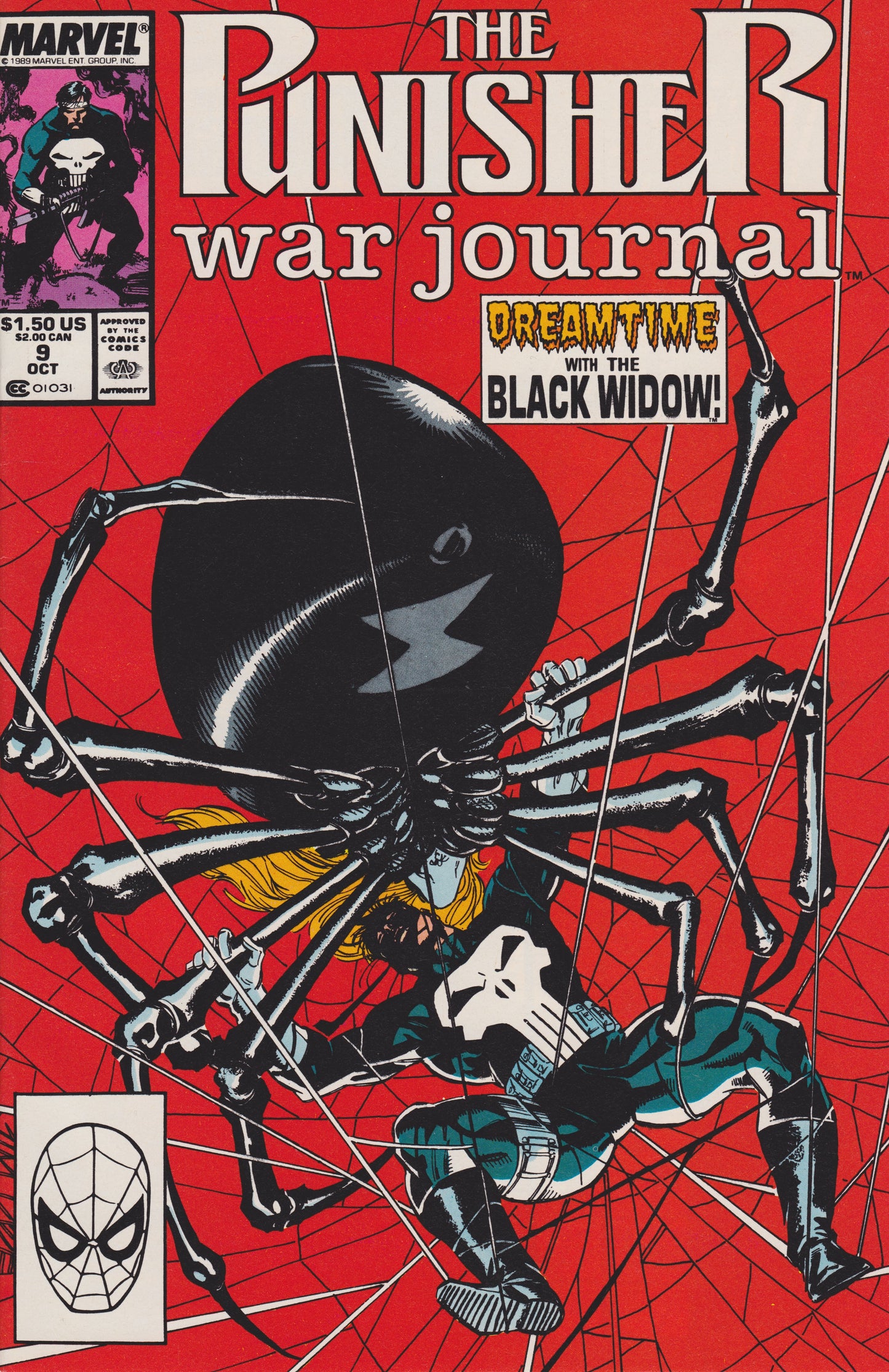 Marvel COMIC BOOK The Punisher War Journal #9 (VF)