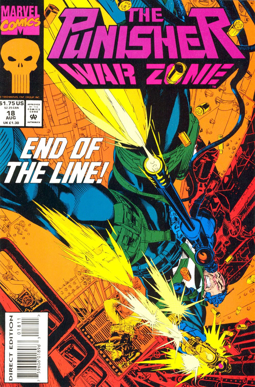 Marvel COMIC BOOK The Punisher: War Zone #18 (VF)