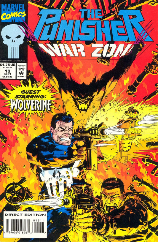 Marvel COMIC BOOK The Punisher: War Zone #19 (VF)