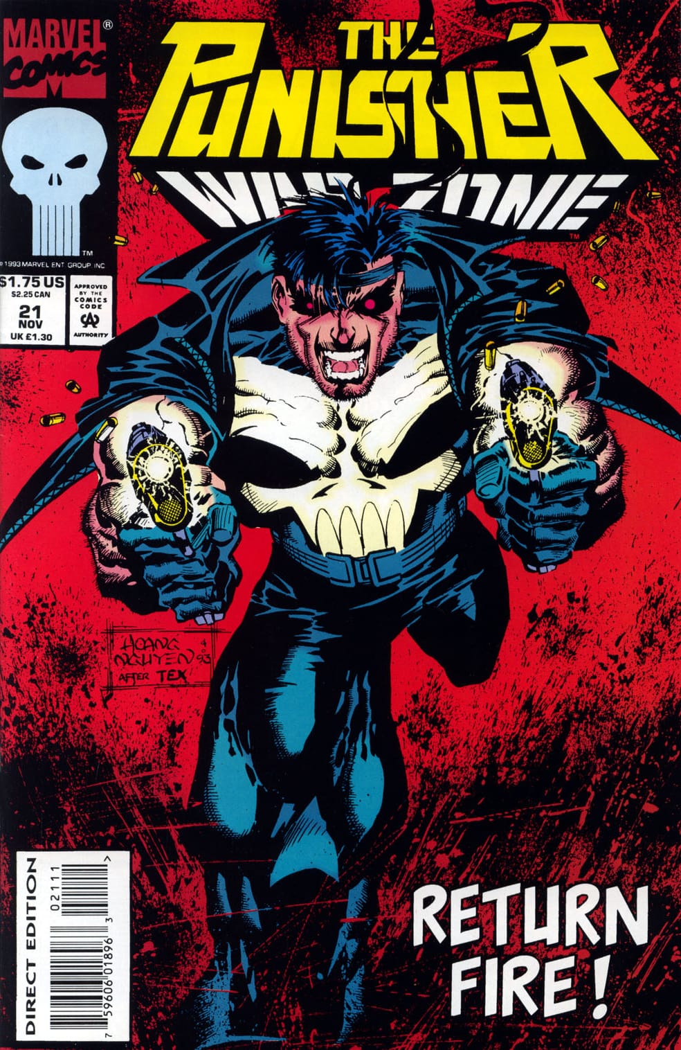 Marvel COMIC BOOK The Punisher: War Zone #21 (VF)