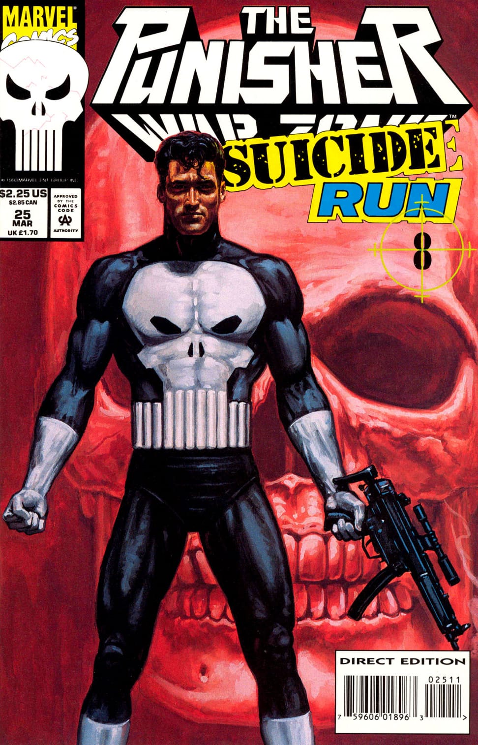 Marvel COMIC BOOK The Punisher: War Zone #25 - CVR A (VF)