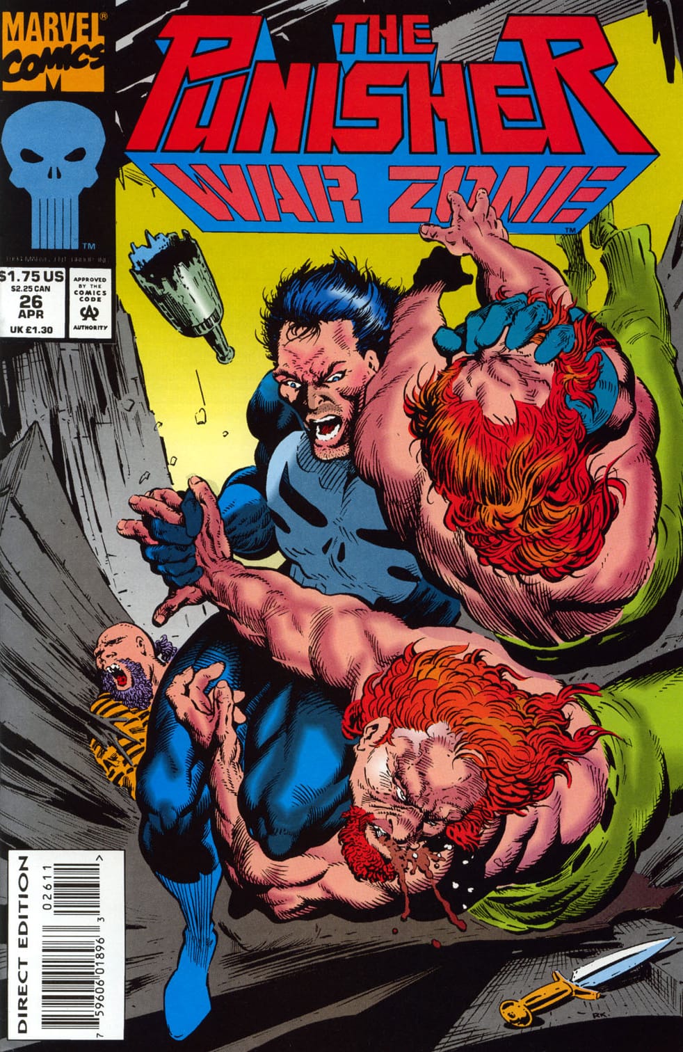 Marvel COMIC BOOK The Punisher: War Zone #26 (VF)