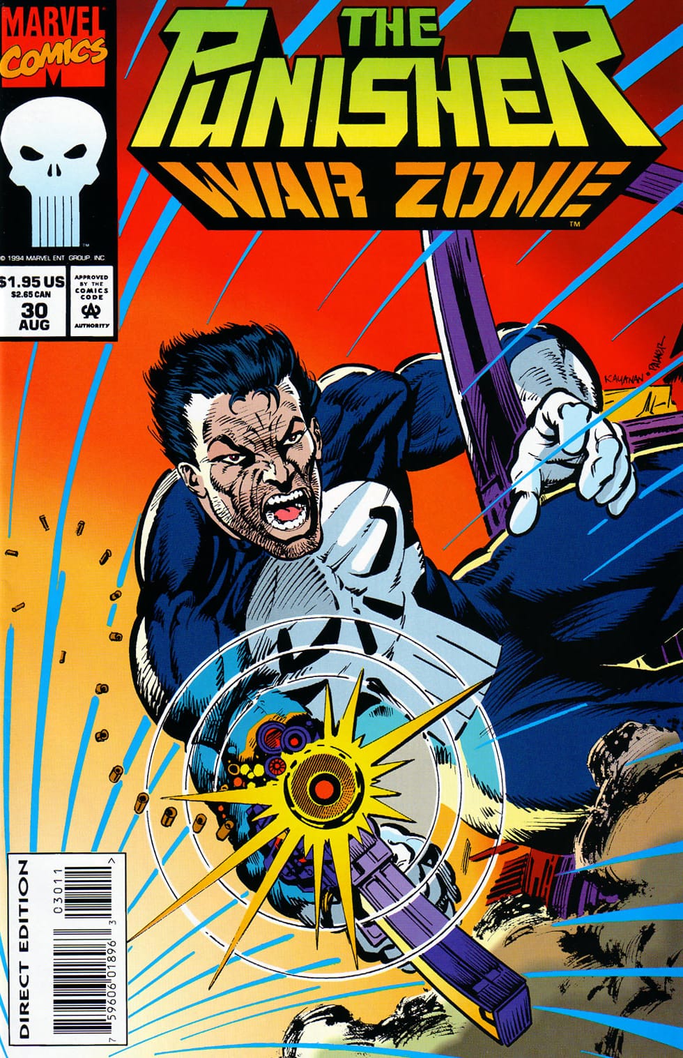 Marvel COMIC BOOK The Punisher: War Zone #30 (VF)
