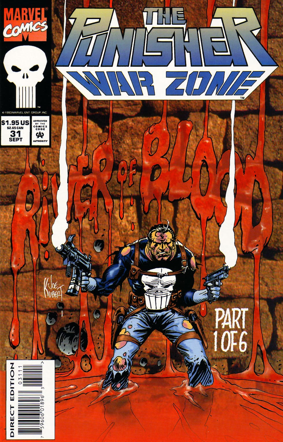 Marvel COMIC BOOK The Punisher: War Zone #31 (VF)