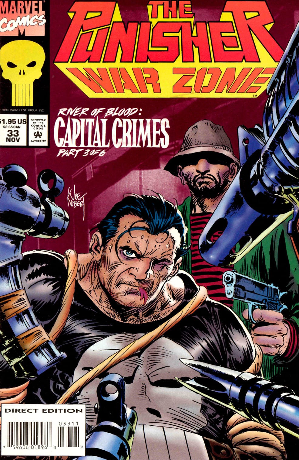 Marvel COMIC BOOK The Punisher: War Zone #33 (VF)