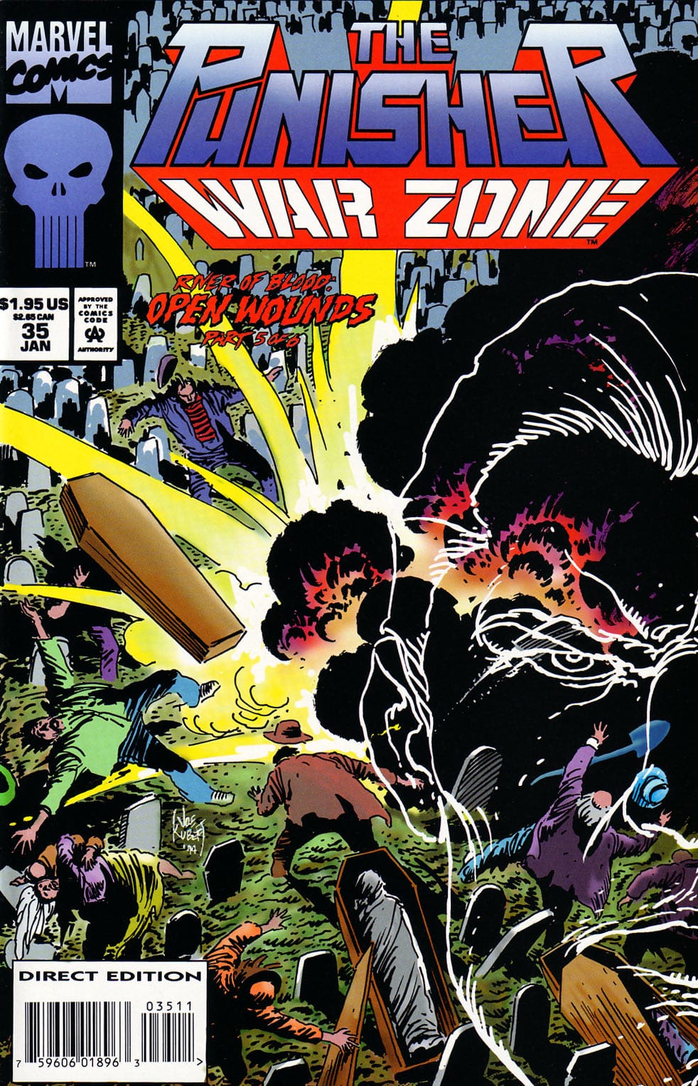 Marvel COMIC BOOK The Punisher: War Zone #35 (VF)