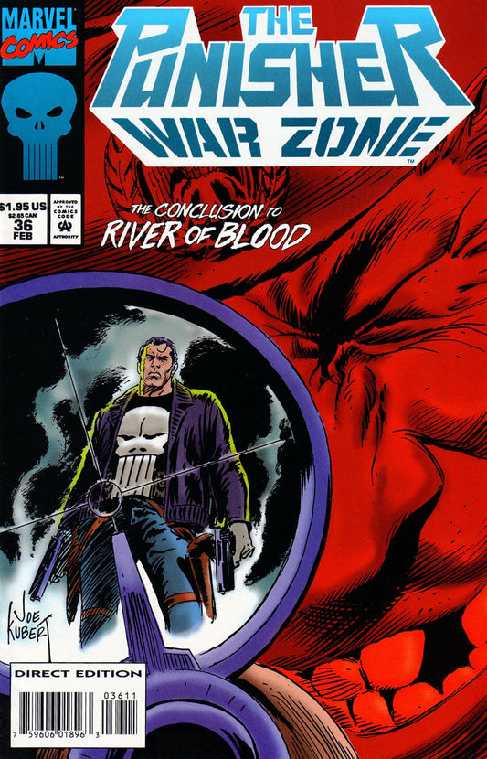 Marvel COMIC BOOK The Punisher: War Zone #36 (VF)