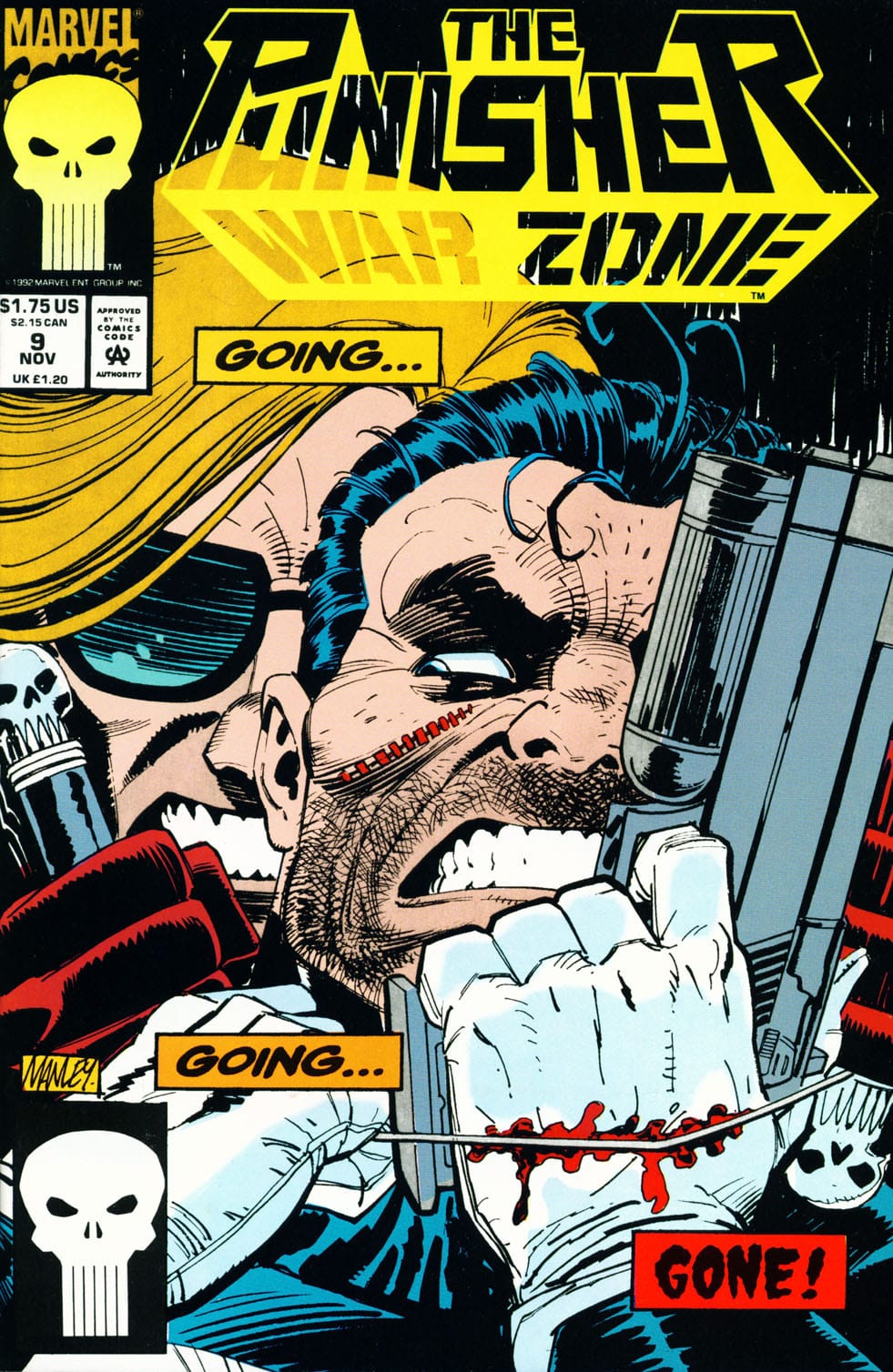Marvel COMIC BOOK The Punisher: War Zone #9 (VF)