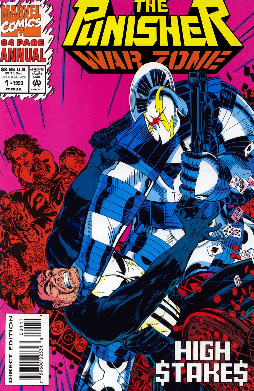 Marvel COMIC BOOK The Punisher War Zone Annual #1 (VF)