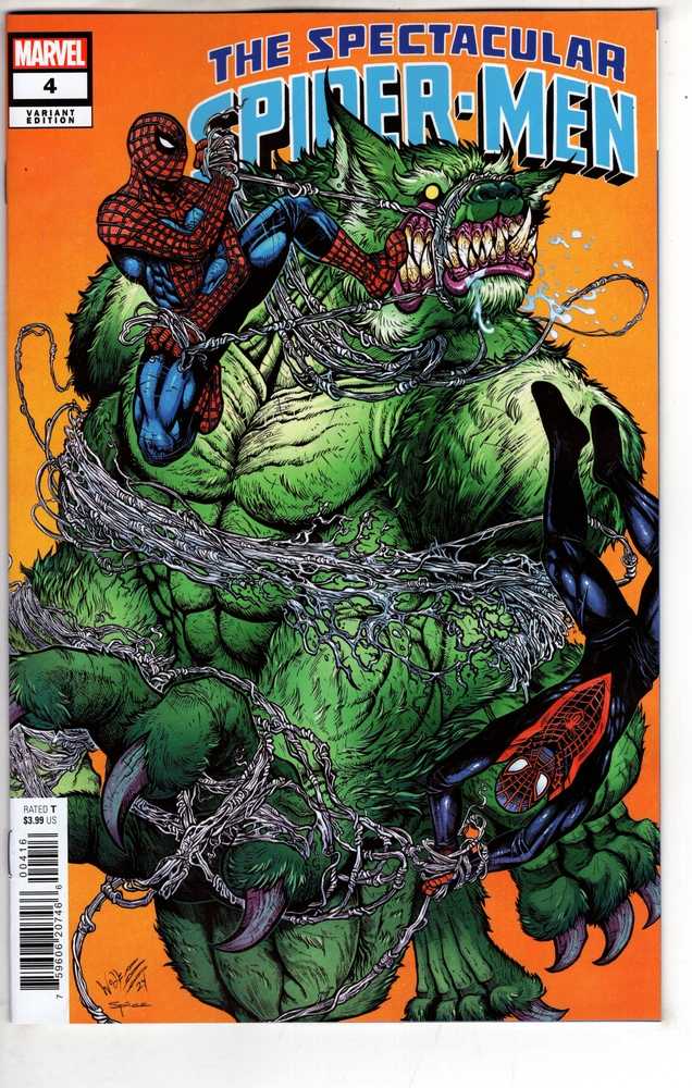 Marvel COMIC BOOK The Spectacular Spider-Men #4 Maria Wolf Variant