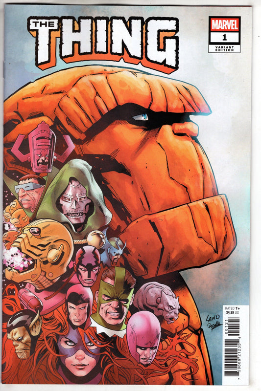 Marvel COMIC BOOK THE THING #1 GREG LAND VARIANT
