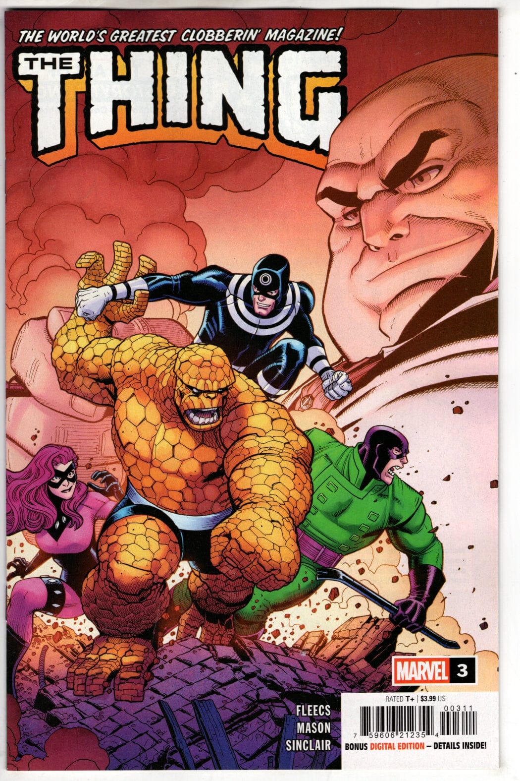 Marvel COMIC BOOK THE THING #3