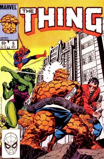 Marvel COMIC BOOK The Thing #5 (FN)