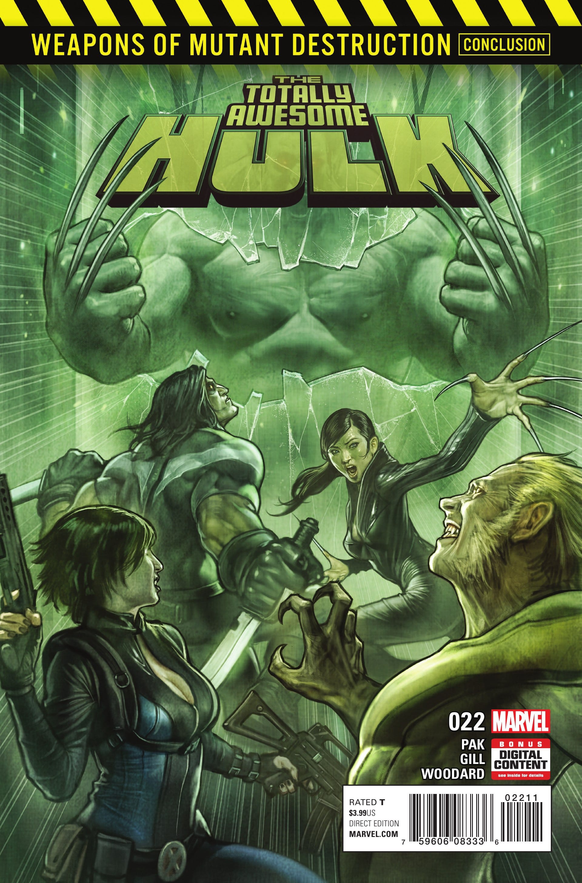 Marvel COMIC BOOK The Totally Awesome Hulk #22 - CVR A (VF/NM)