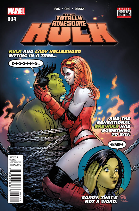 Marvel COMIC BOOK The Totally Awesome Hulk #4 - CVR A (VF/NM)