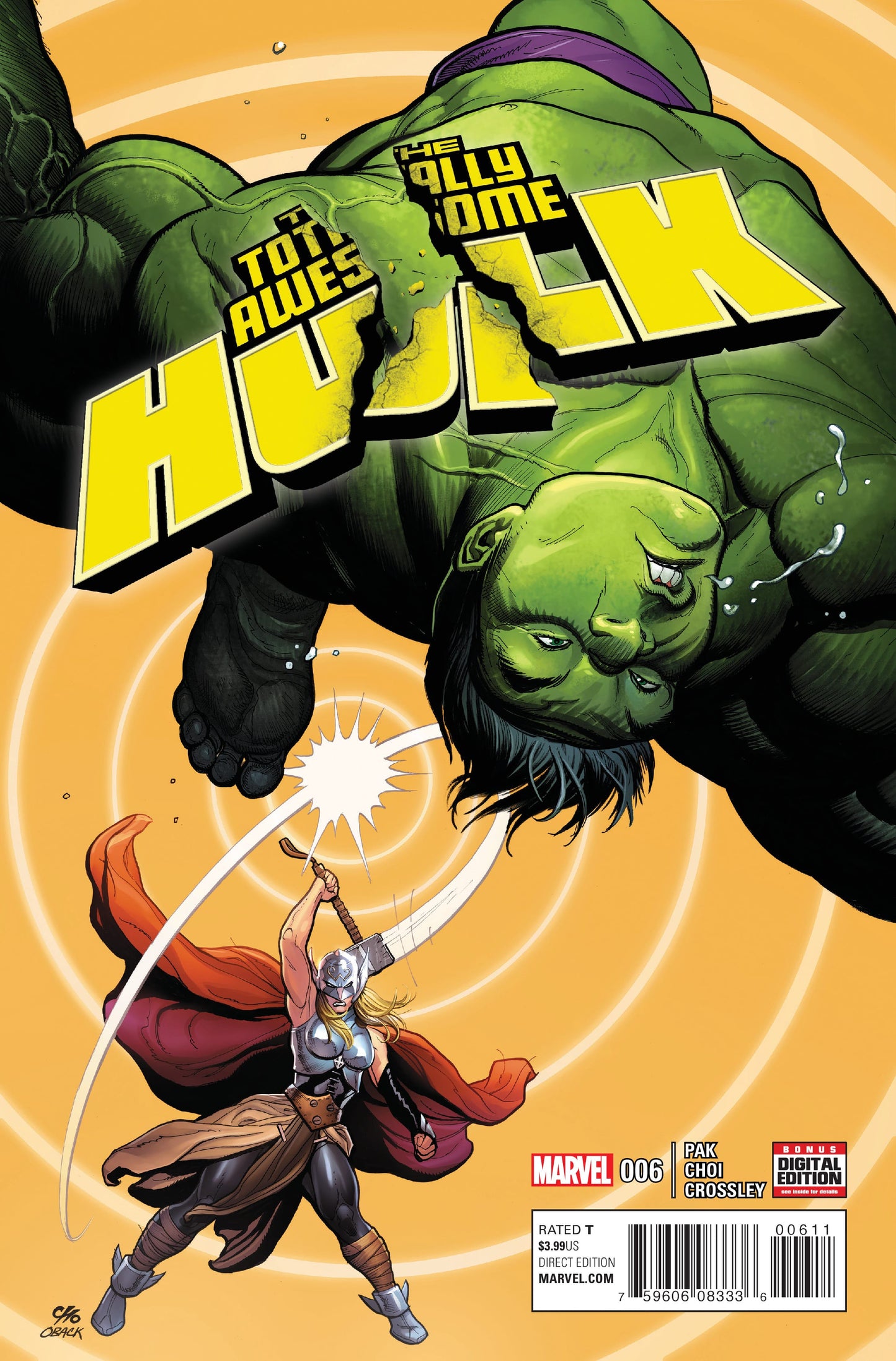 Marvel COMIC BOOK The Totally Awesome Hulk #6 - CVR A (VF/NM)