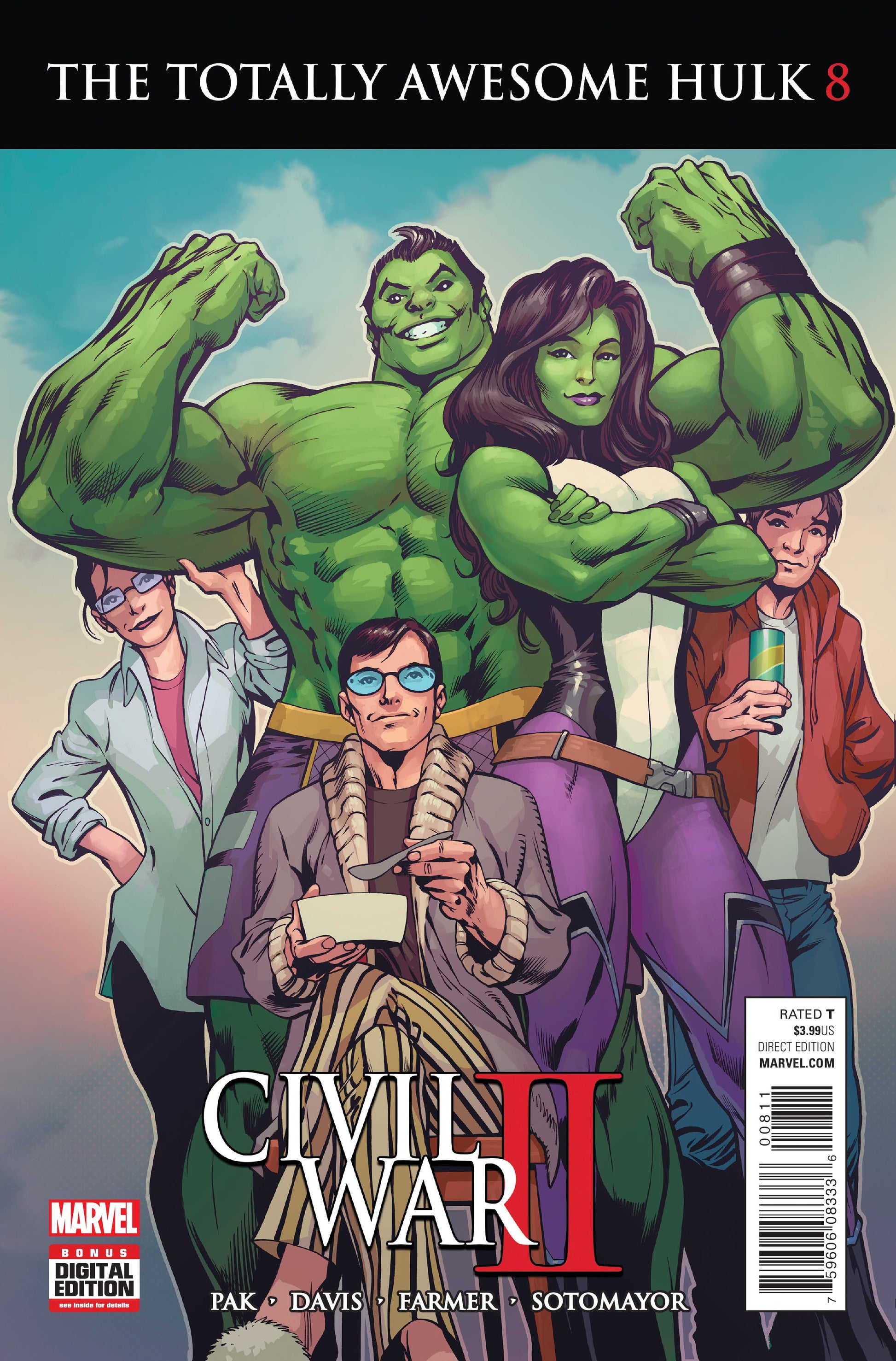 Marvel COMIC BOOK The Totally Awesome Hulk #8 - CVR A (VF/NM)