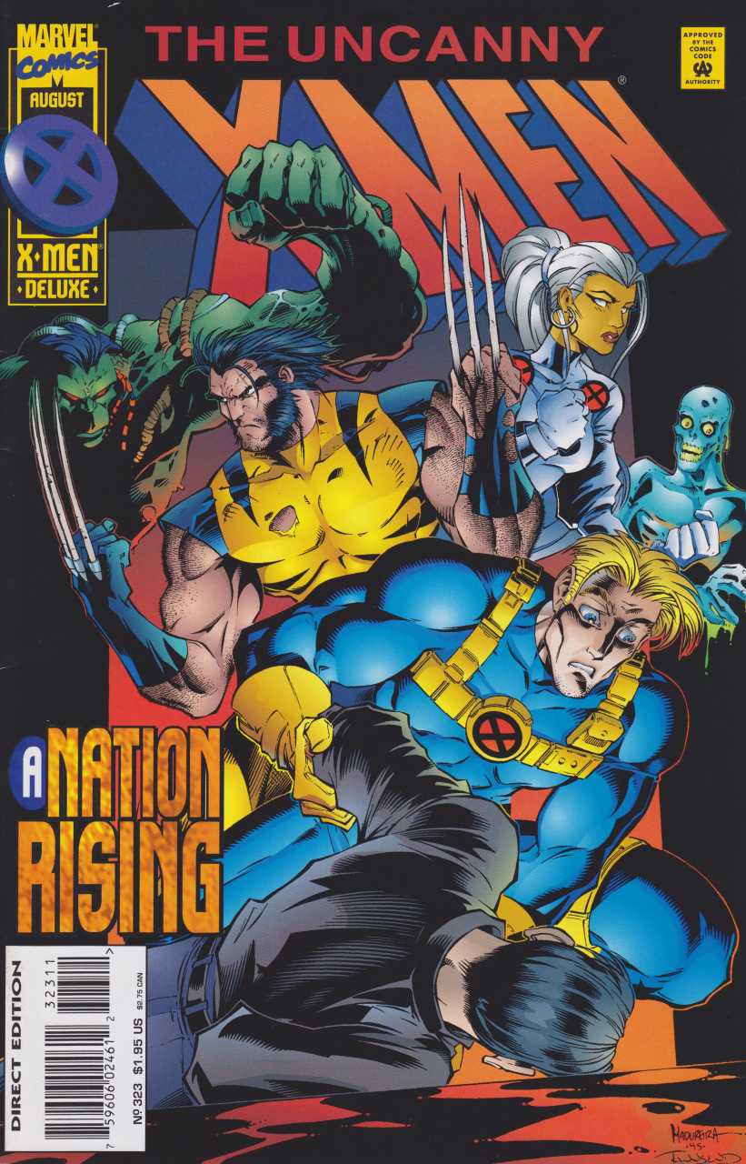 Marvel COMIC BOOK The Uncanny X-Men #323 (VF/NM)