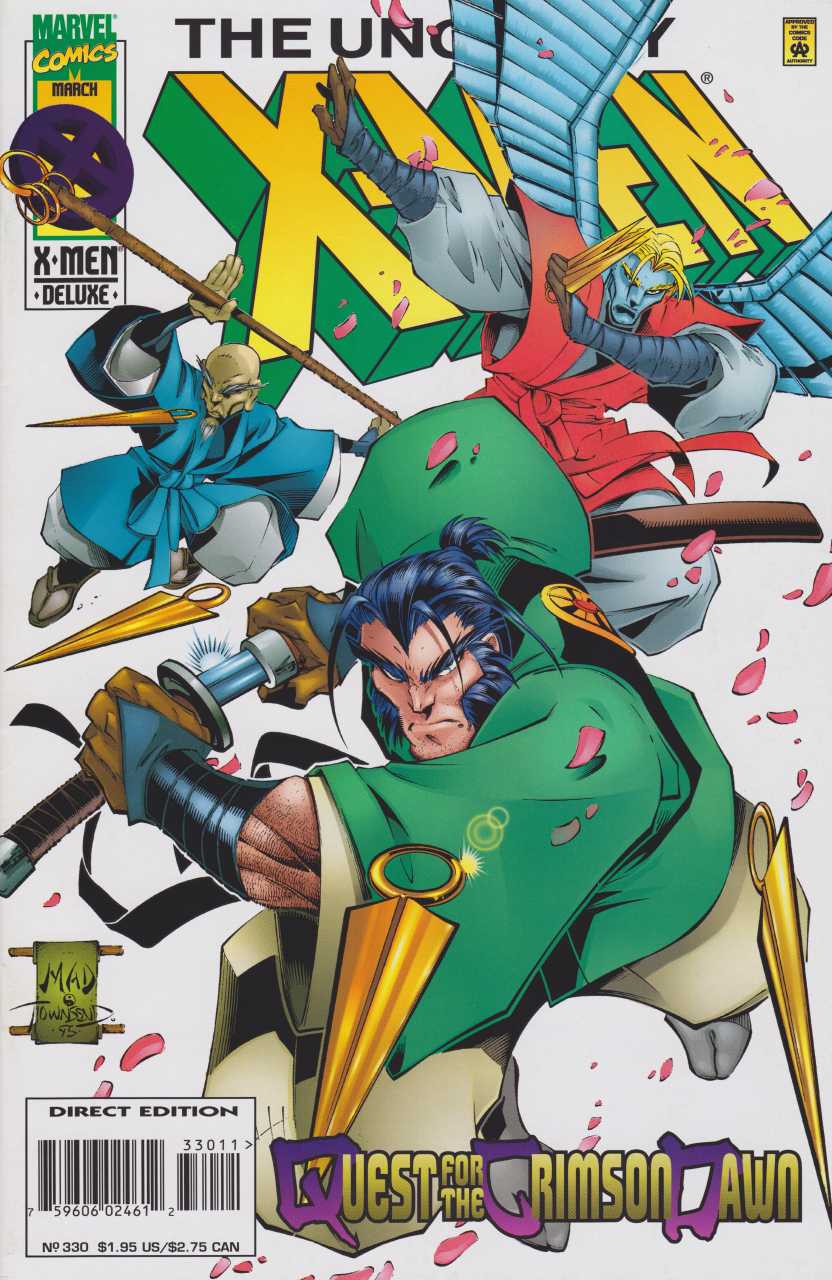 Marvel COMIC BOOK The Uncanny X-Men #330 (VF/NM)