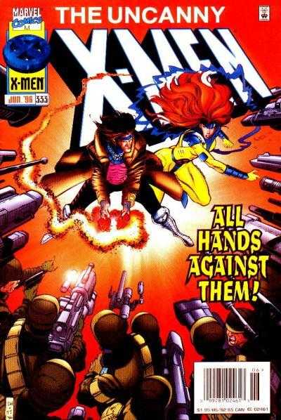 Marvel COMIC BOOK The Uncanny X-Men #333 (VF/NM)